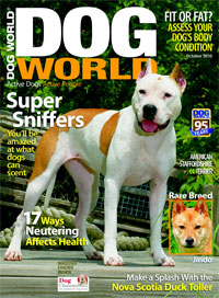 Image of Dog World Magazine's October 2010 issue